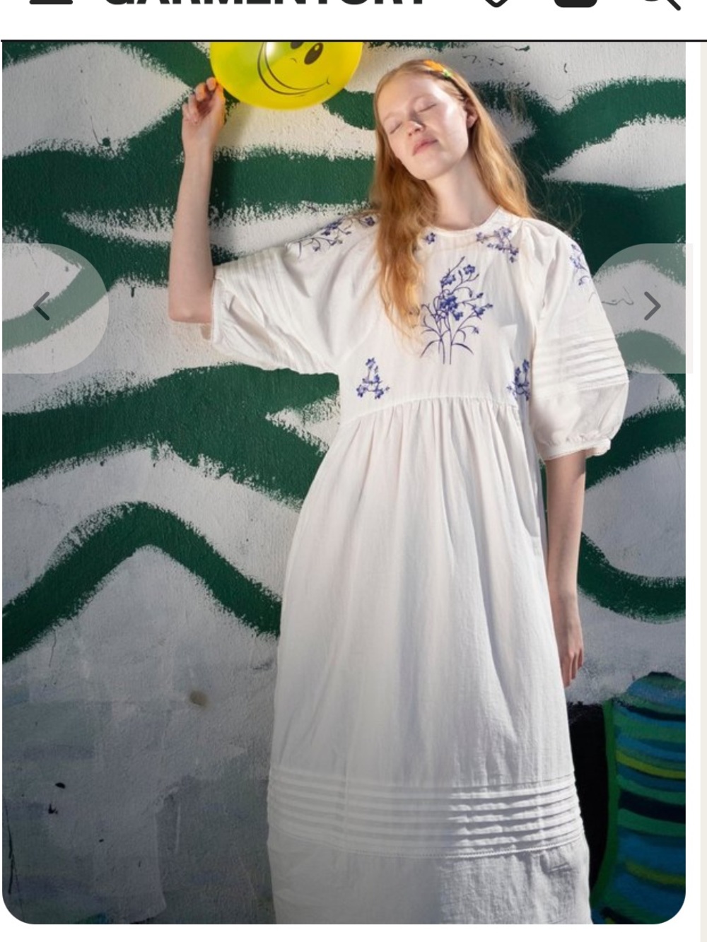 Meadows Azalea Dress in Bluebell Size S MSRP $198 - Picture 5 of 7